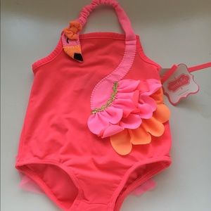 Flamingo bathing suit